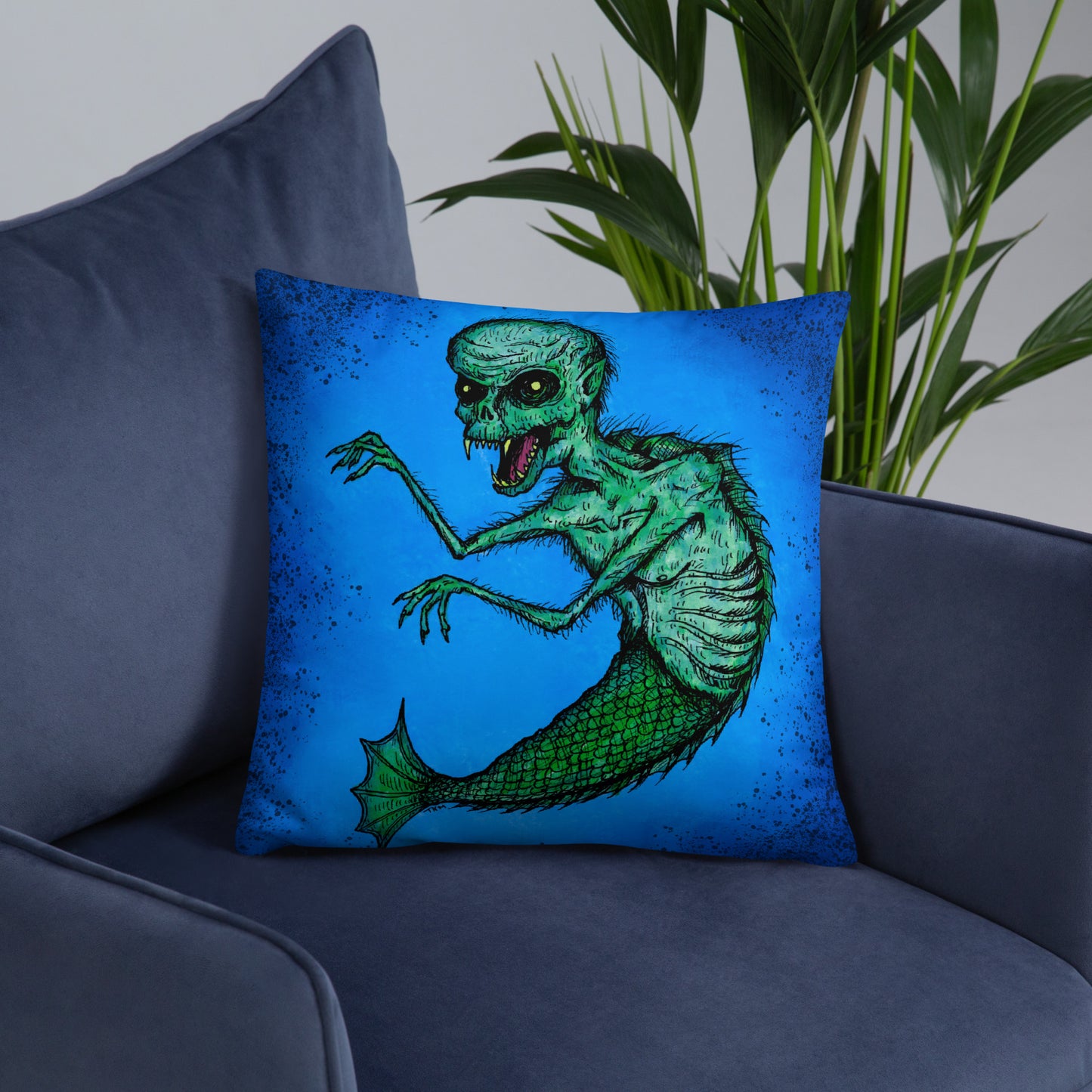 Fiji Mermaid Pillow