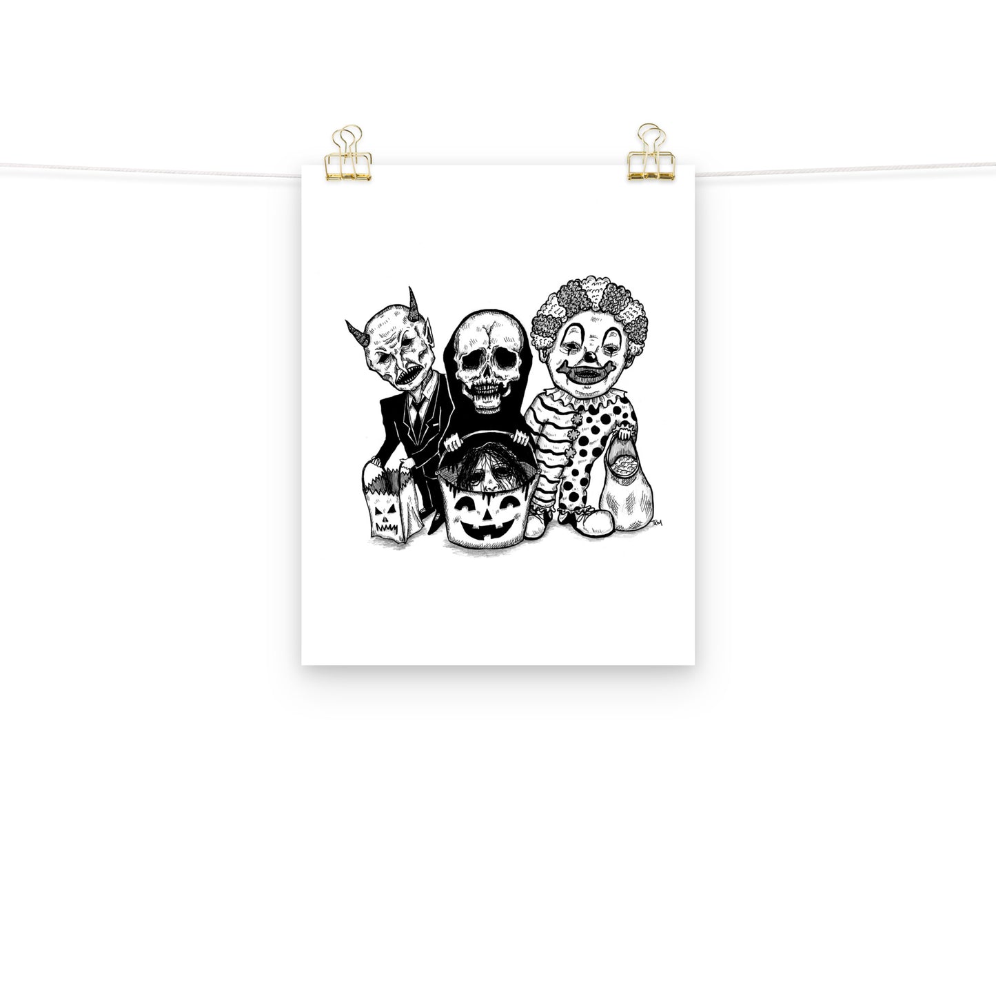 Trick Or Treaters Print