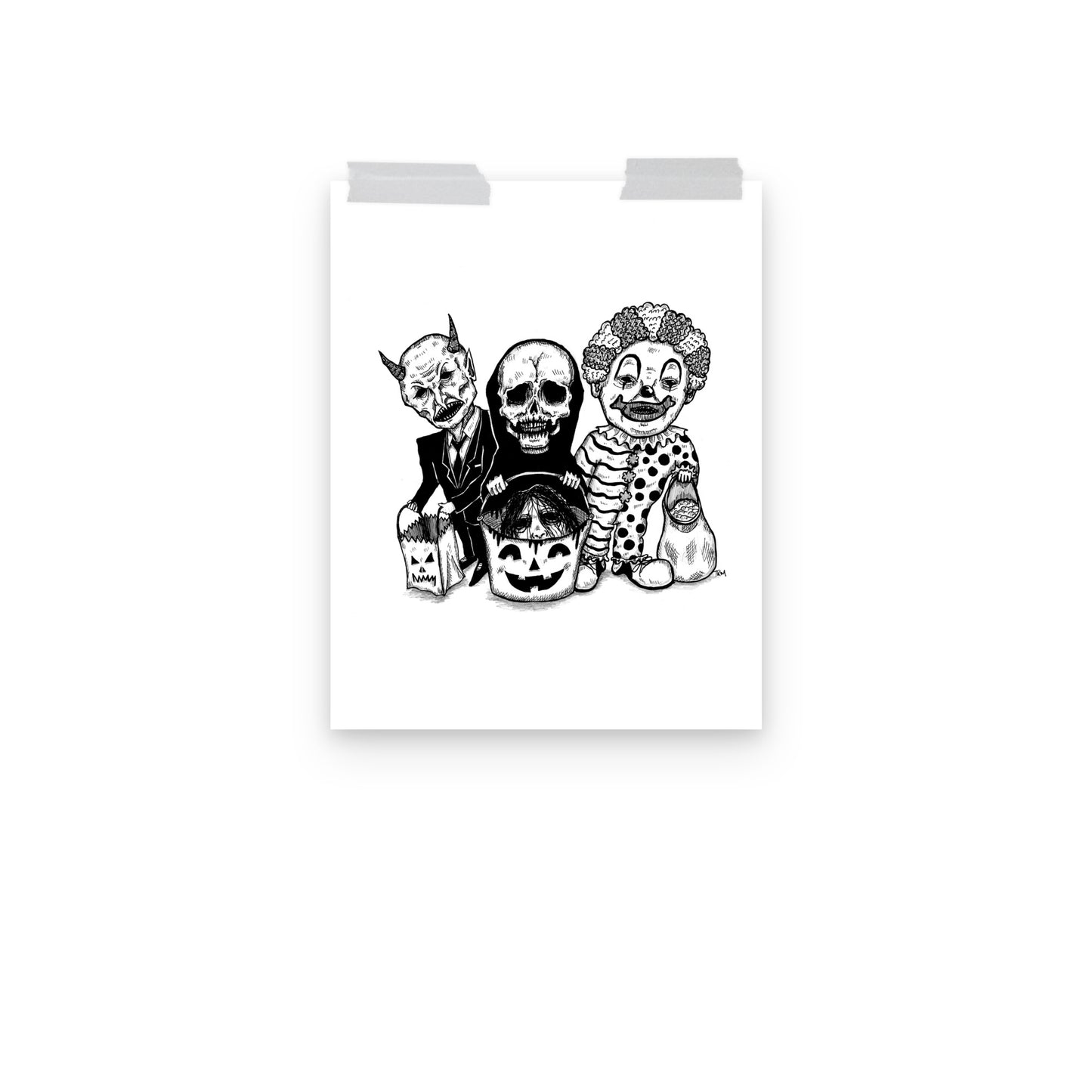 Trick Or Treaters Print