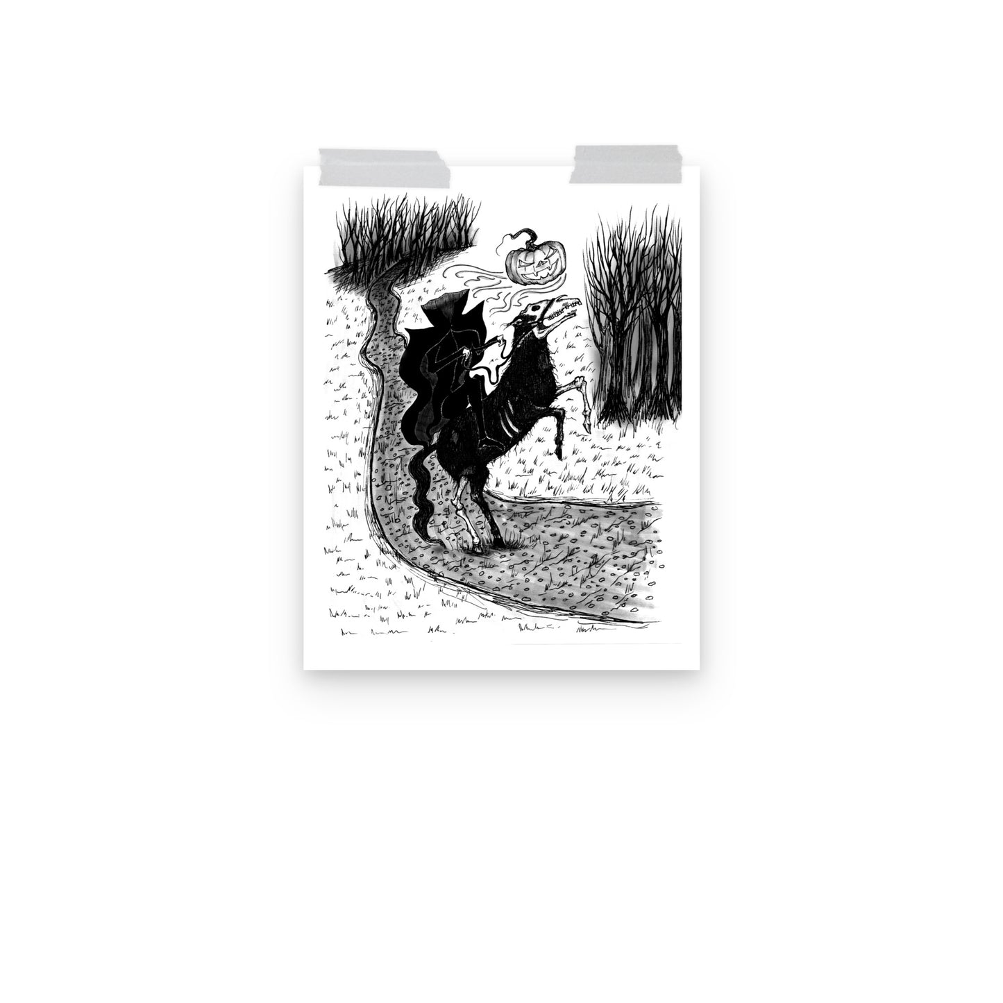 Headless Horseman Print