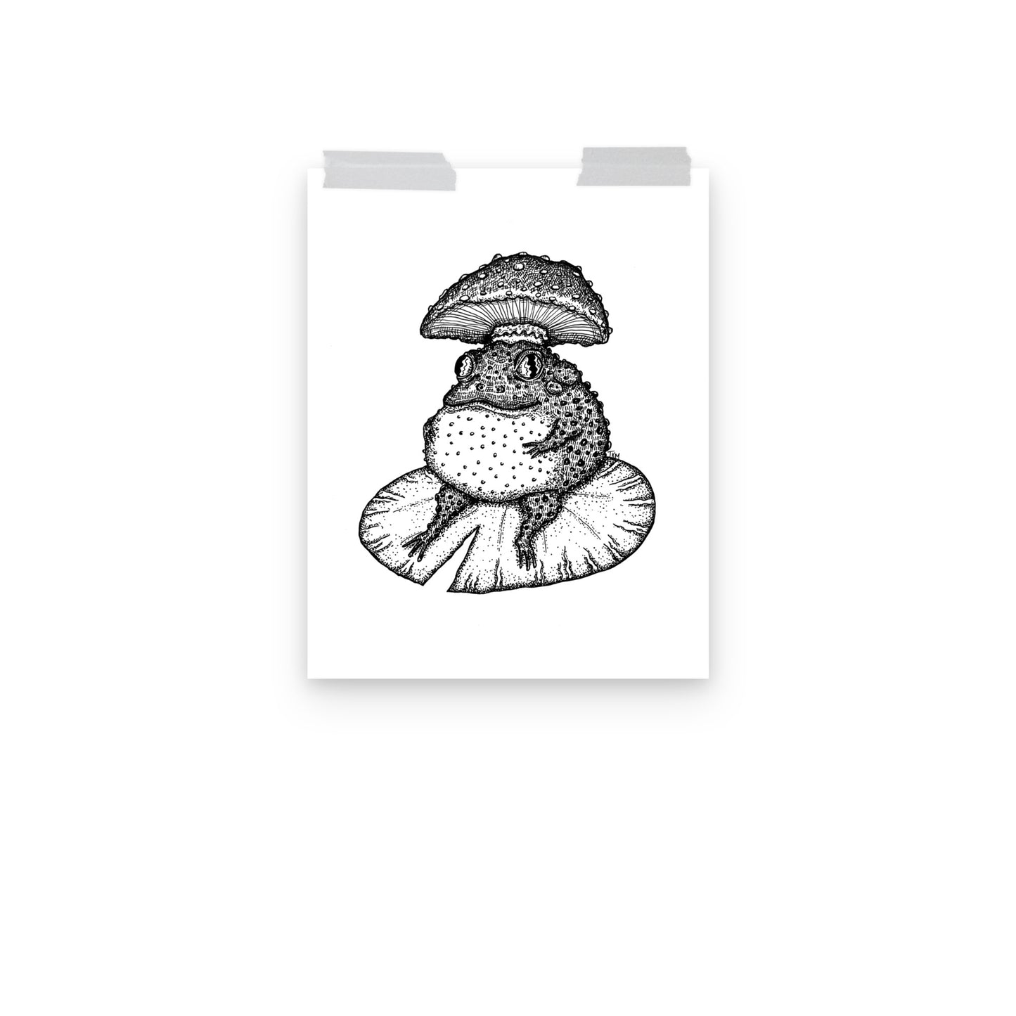 Chonky Toad Print