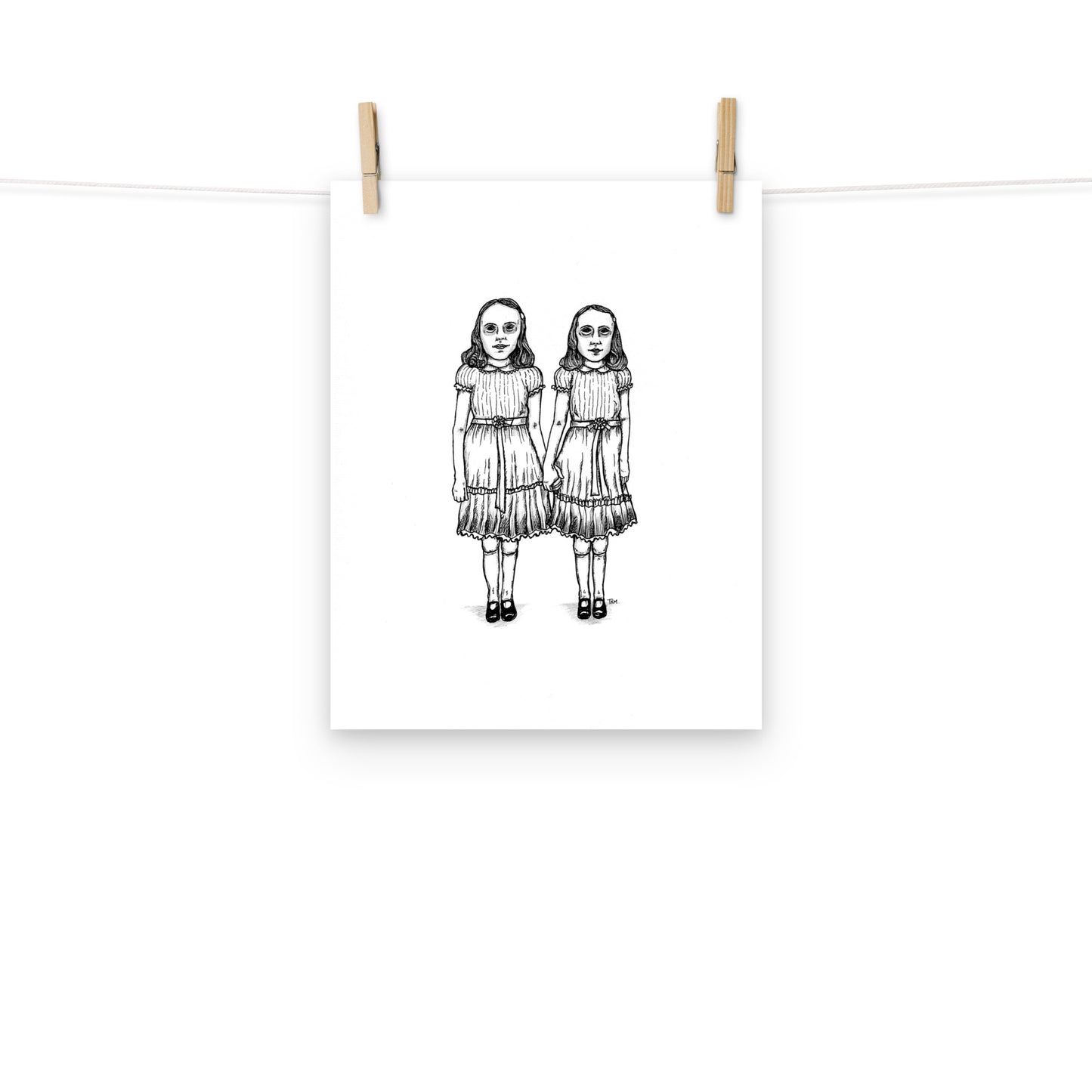 The Shining Twins Print