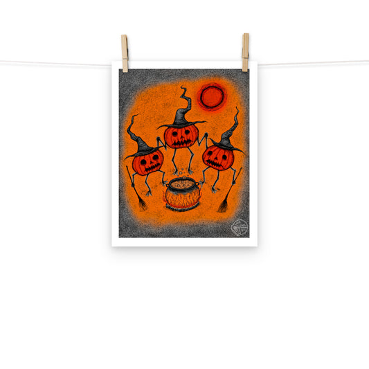 Pumpkin Dance Print