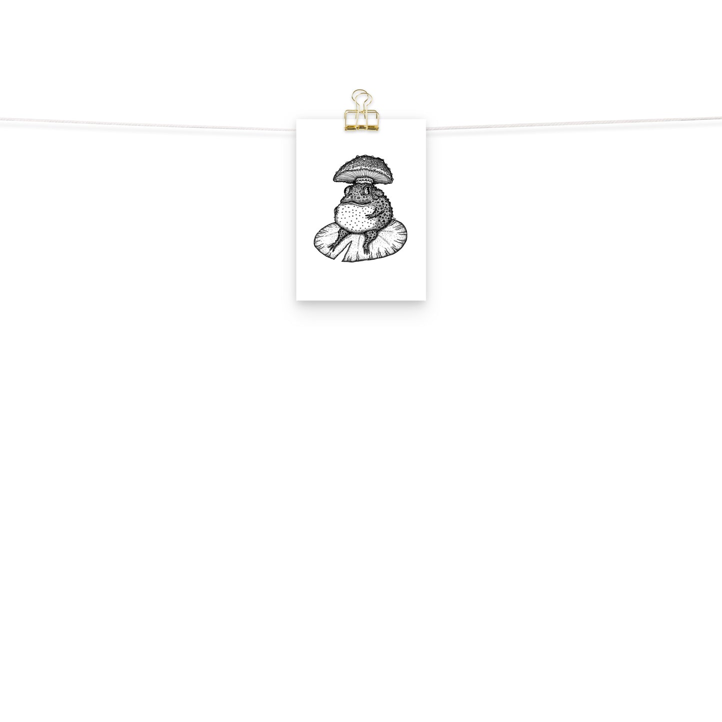 Chonky Toad Print