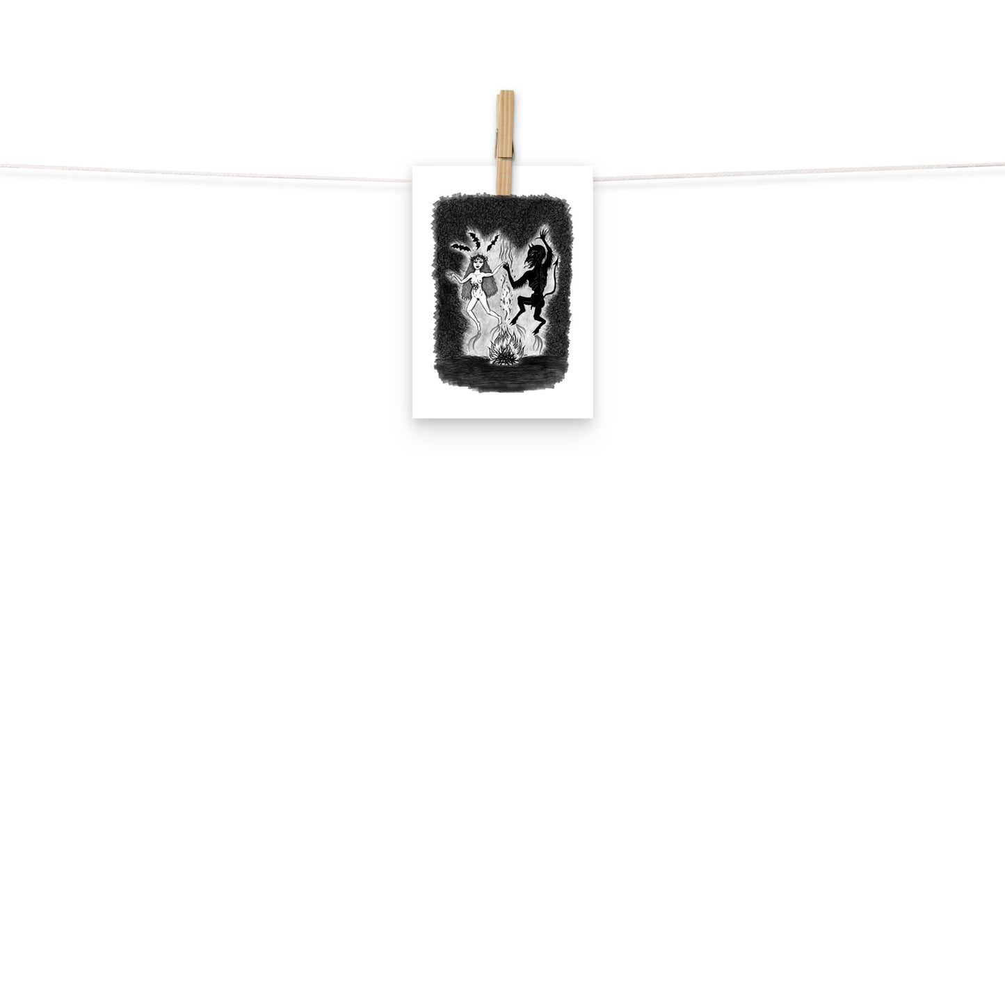 Dancing With The Devil Print