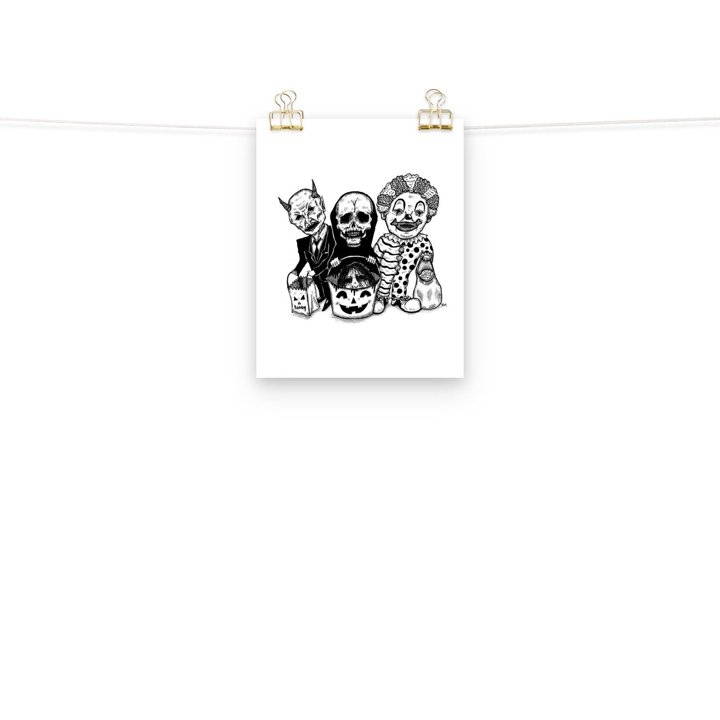Trick Or Treaters Print