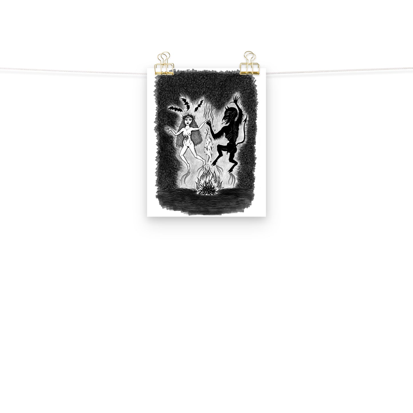 Dancing With The Devil Print