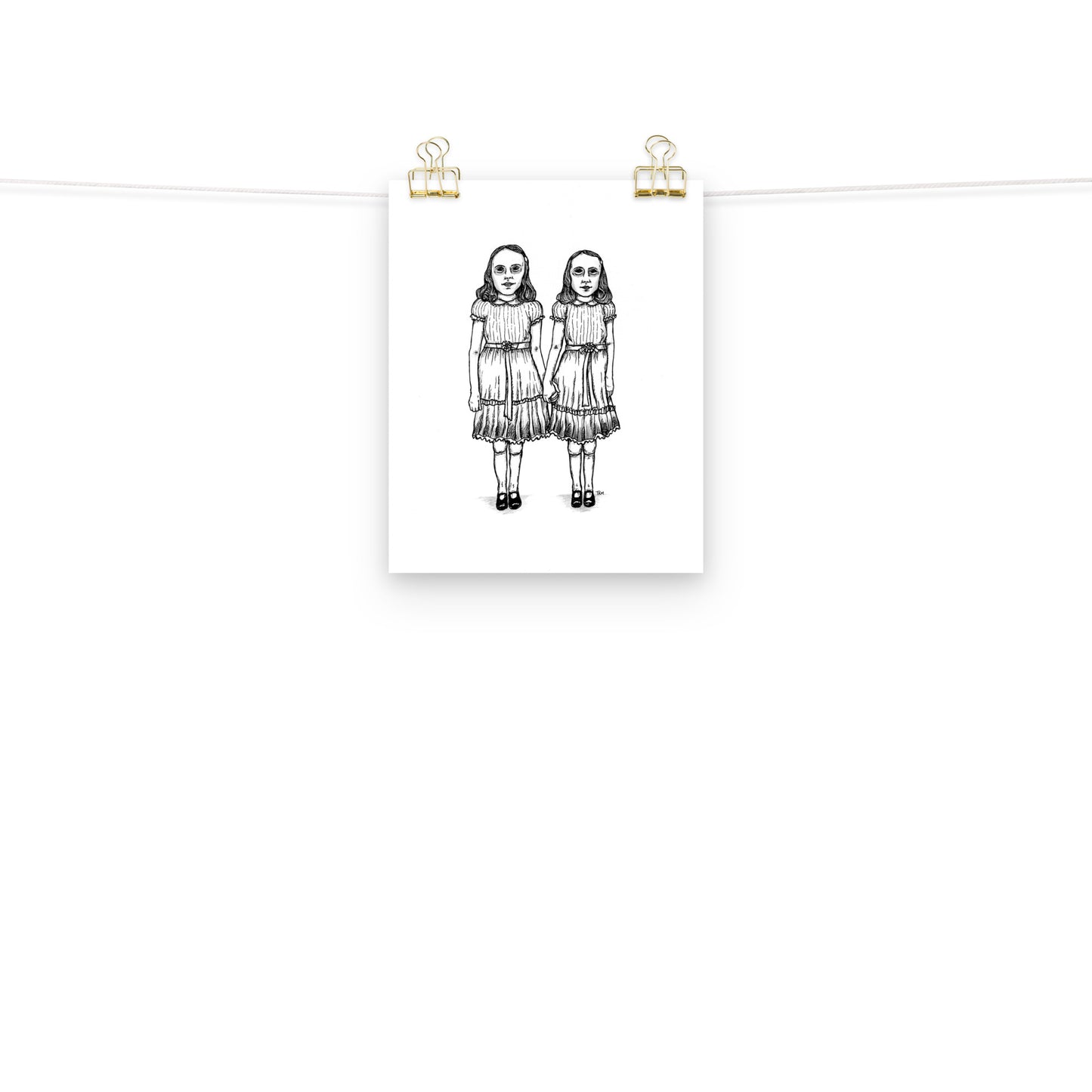 The Shining Twins Print