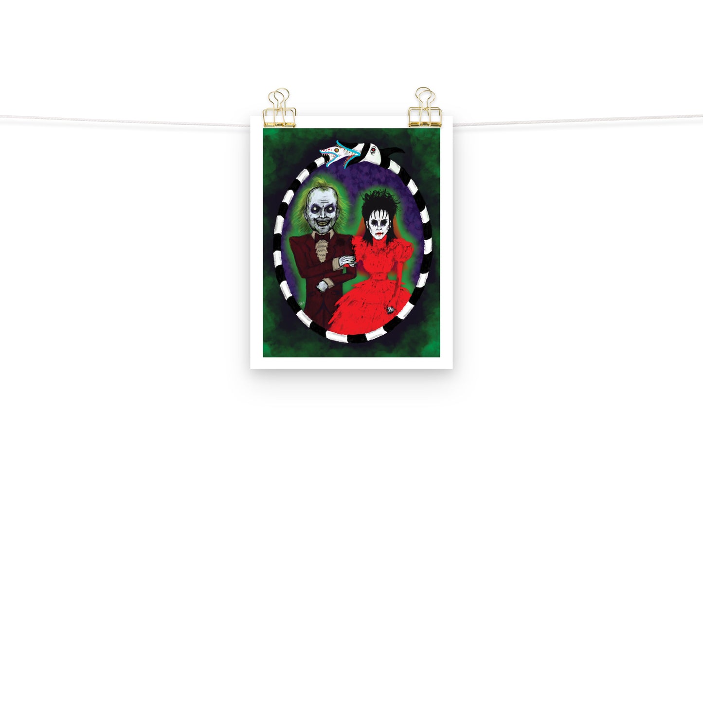 Beetlejuice Fan Art Print