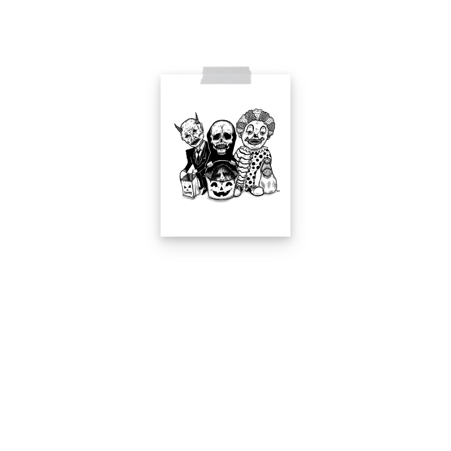 Trick Or Treaters Print