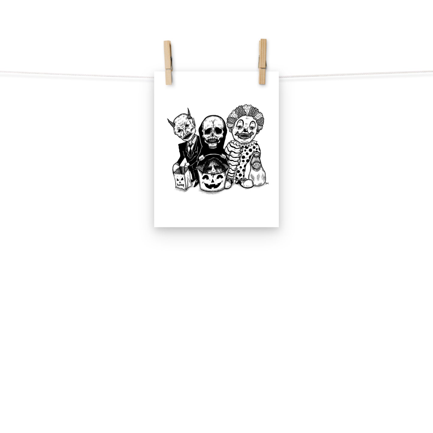 Trick Or Treaters Print