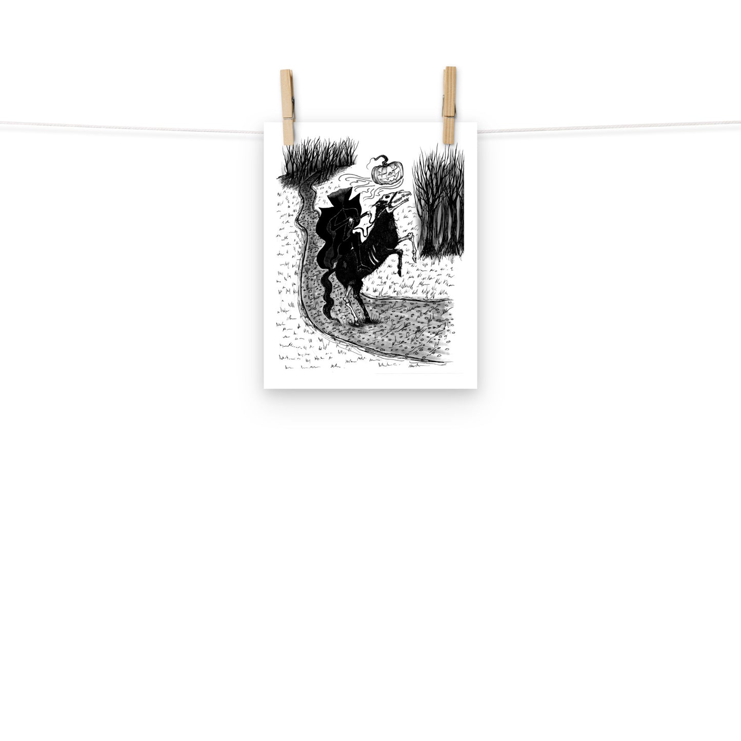 Headless Horseman Print