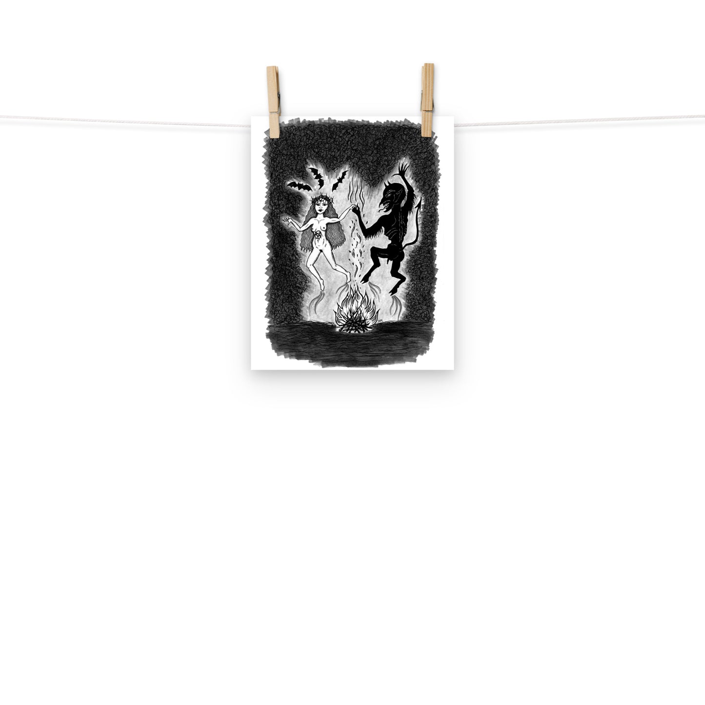 Dancing With The Devil Print