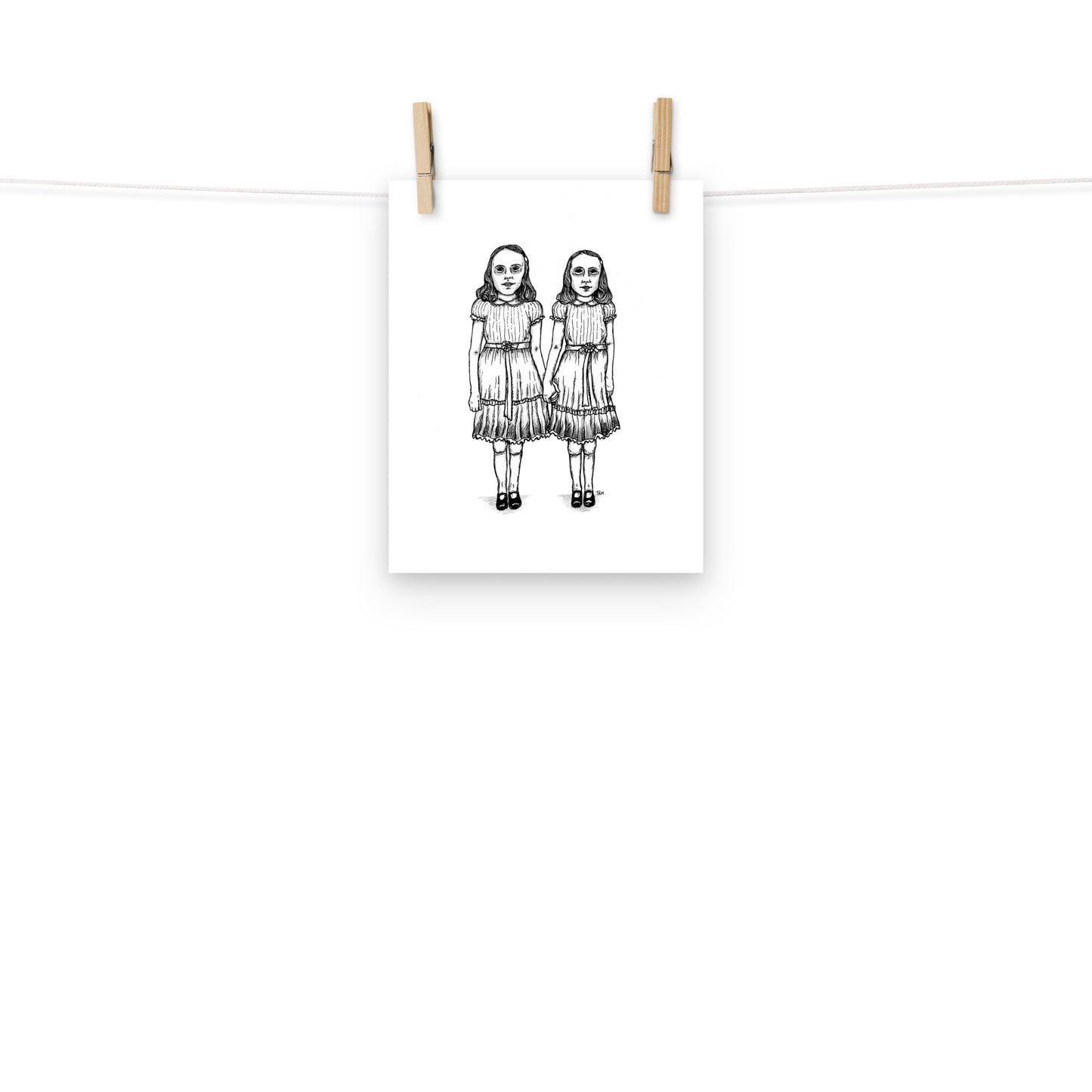 The Shining Twins Print