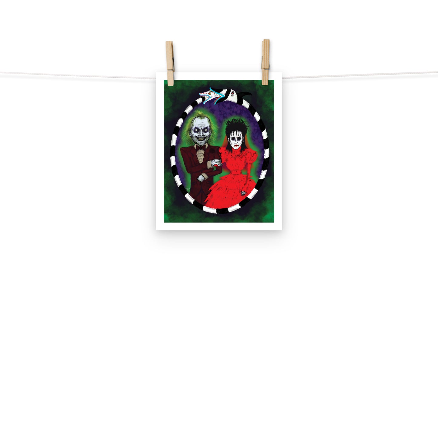 Beetlejuice Fan Art Print