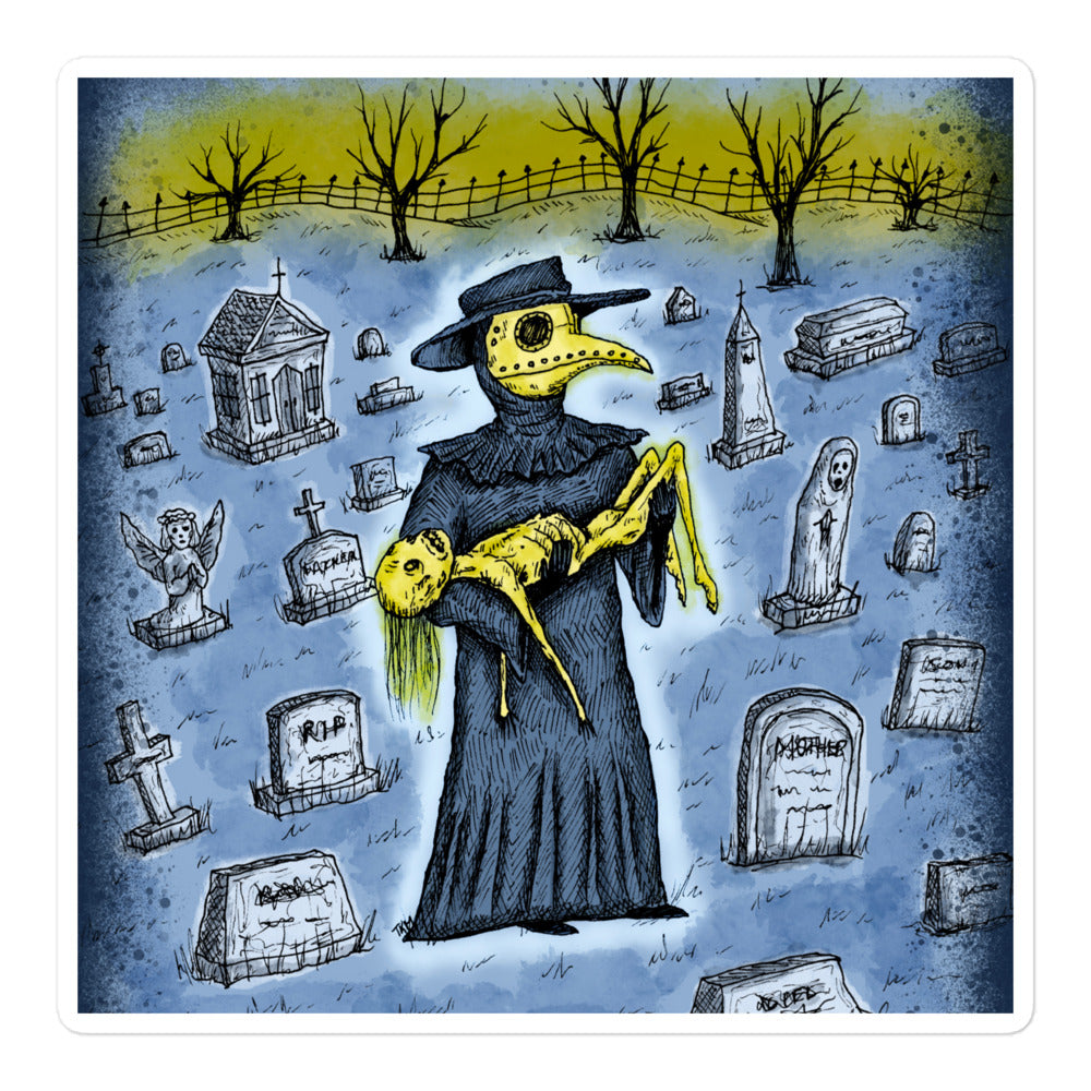 Plague Doctor Sticker
