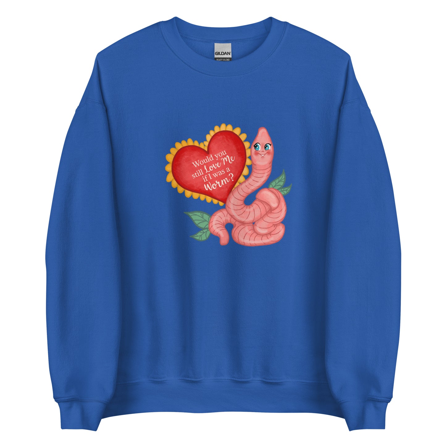 Valentine's Day Worm Sweater