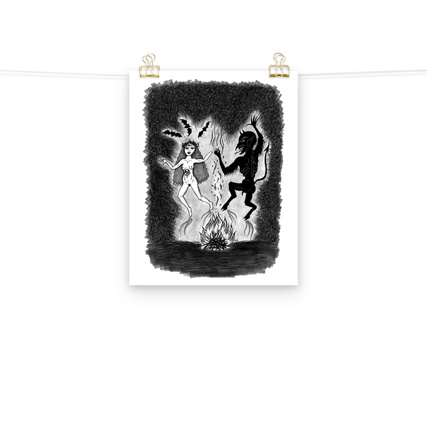 Dancing With The Devil Print