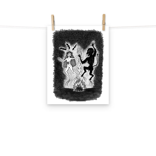 Dancing With The Devil Print