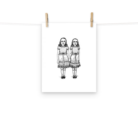 The Shining Twins Print