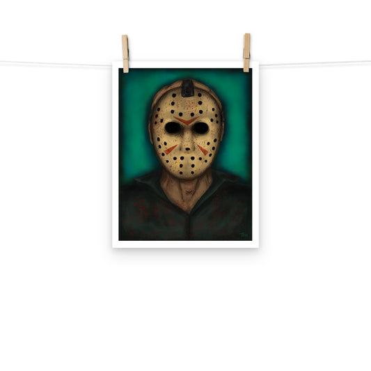 Jason Voorhees Fan Art Print