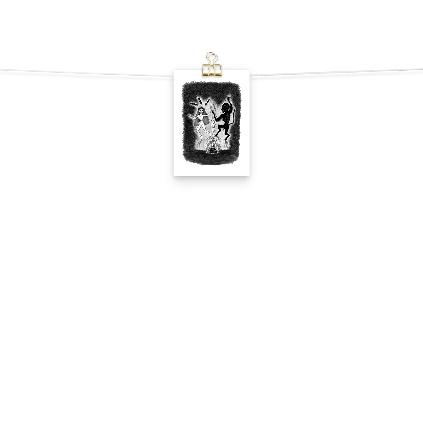 Dancing With The Devil Print