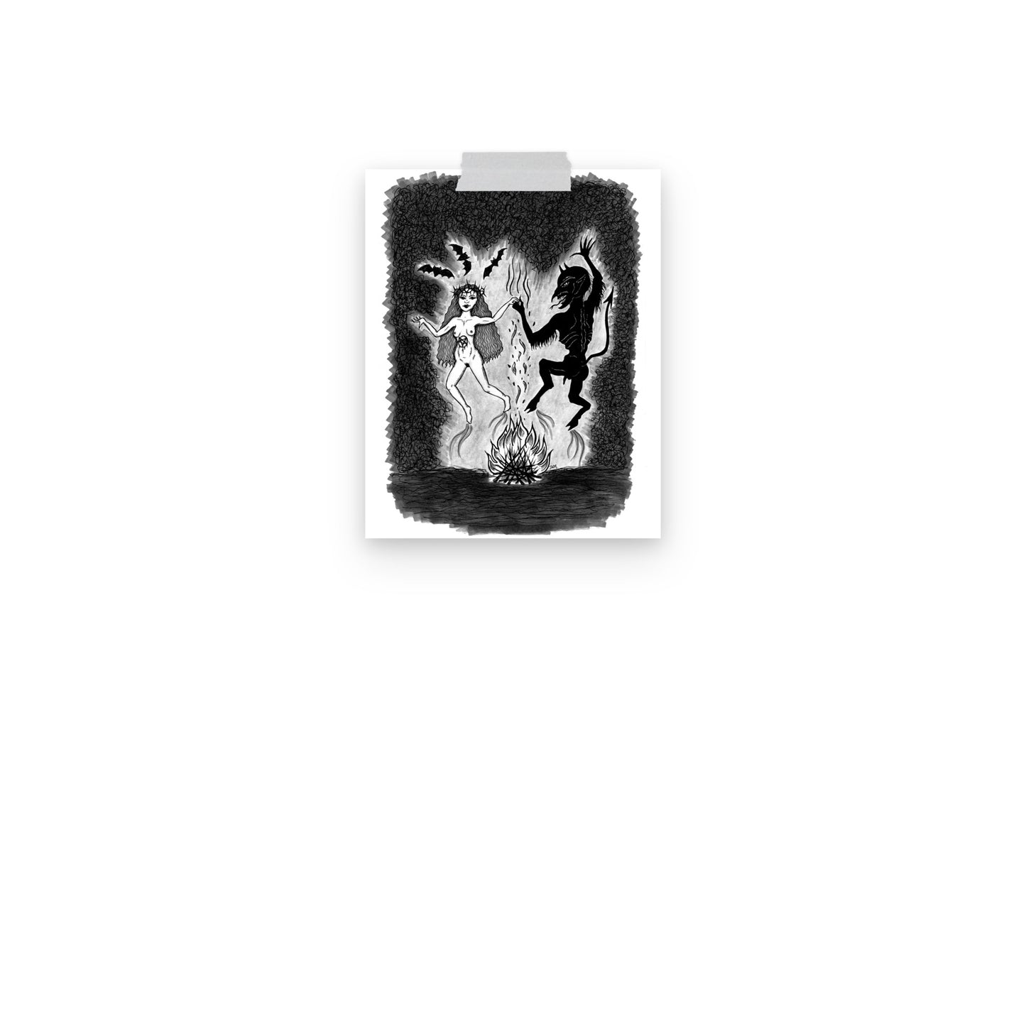 Dancing With The Devil Print