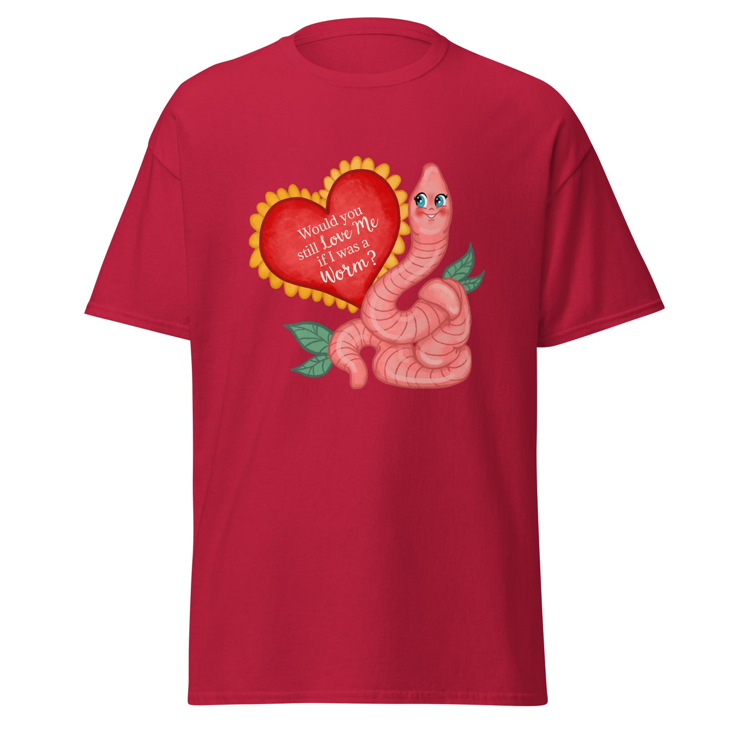 Valentine's Day Worm Shirt