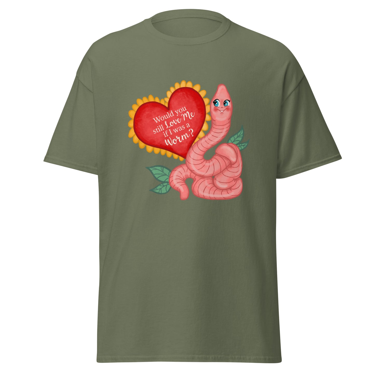 Valentine's Day Worm Shirt