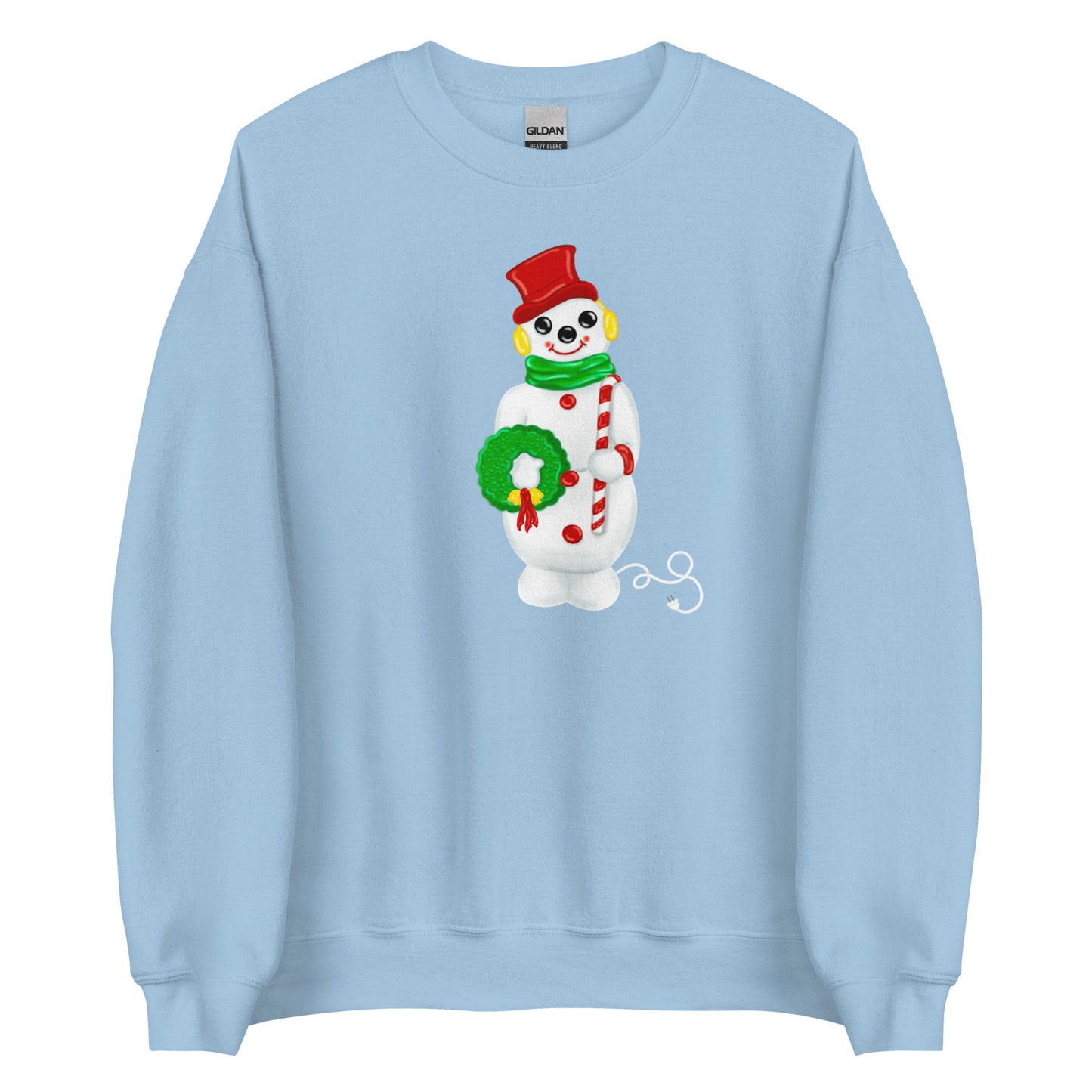 Vintage Frosty Blow Mold Sweater