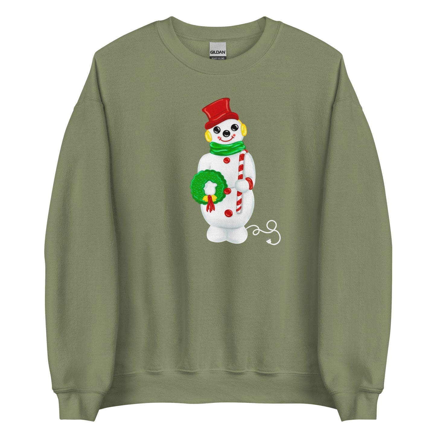 Vintage Frosty Blow Mold Sweater