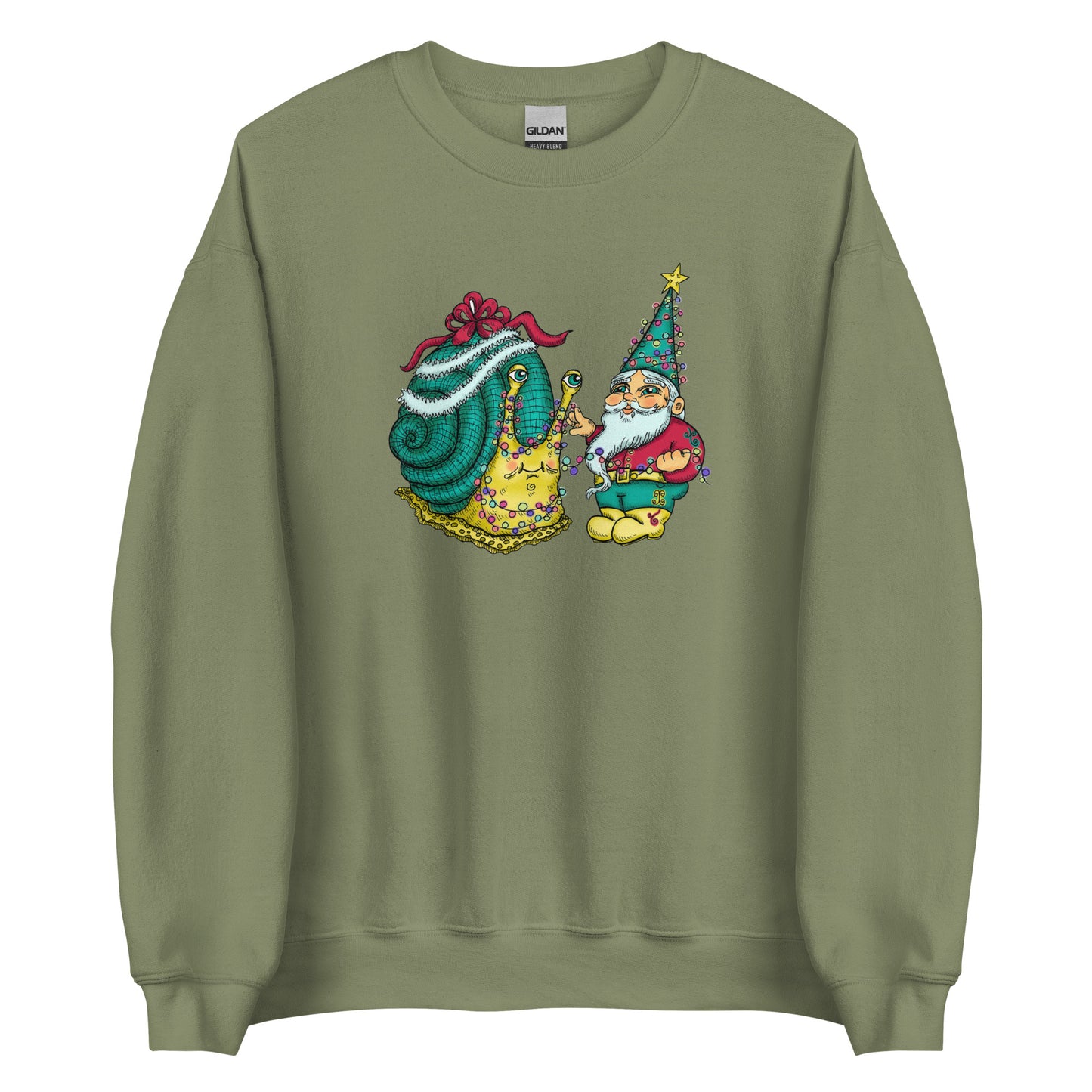 Christmas Snail Sweater
