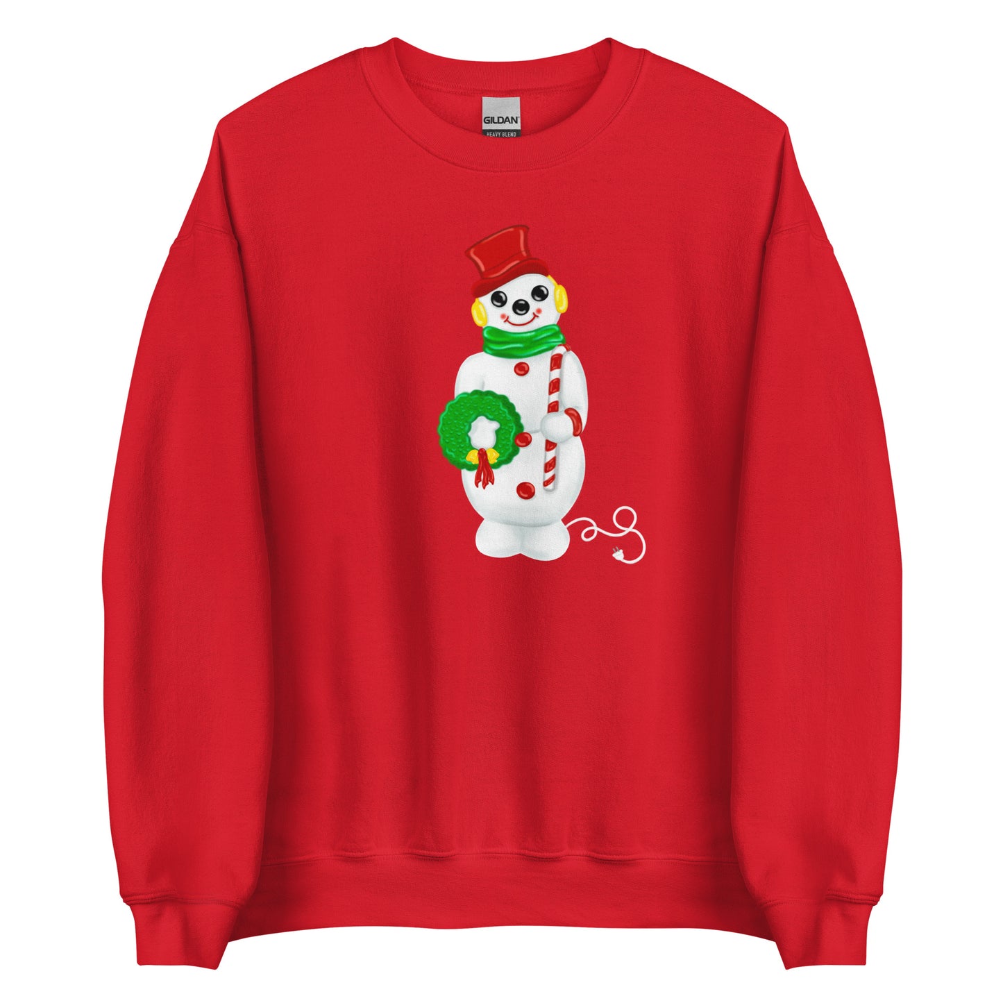 Vintage Frosty Blow Mold Sweater