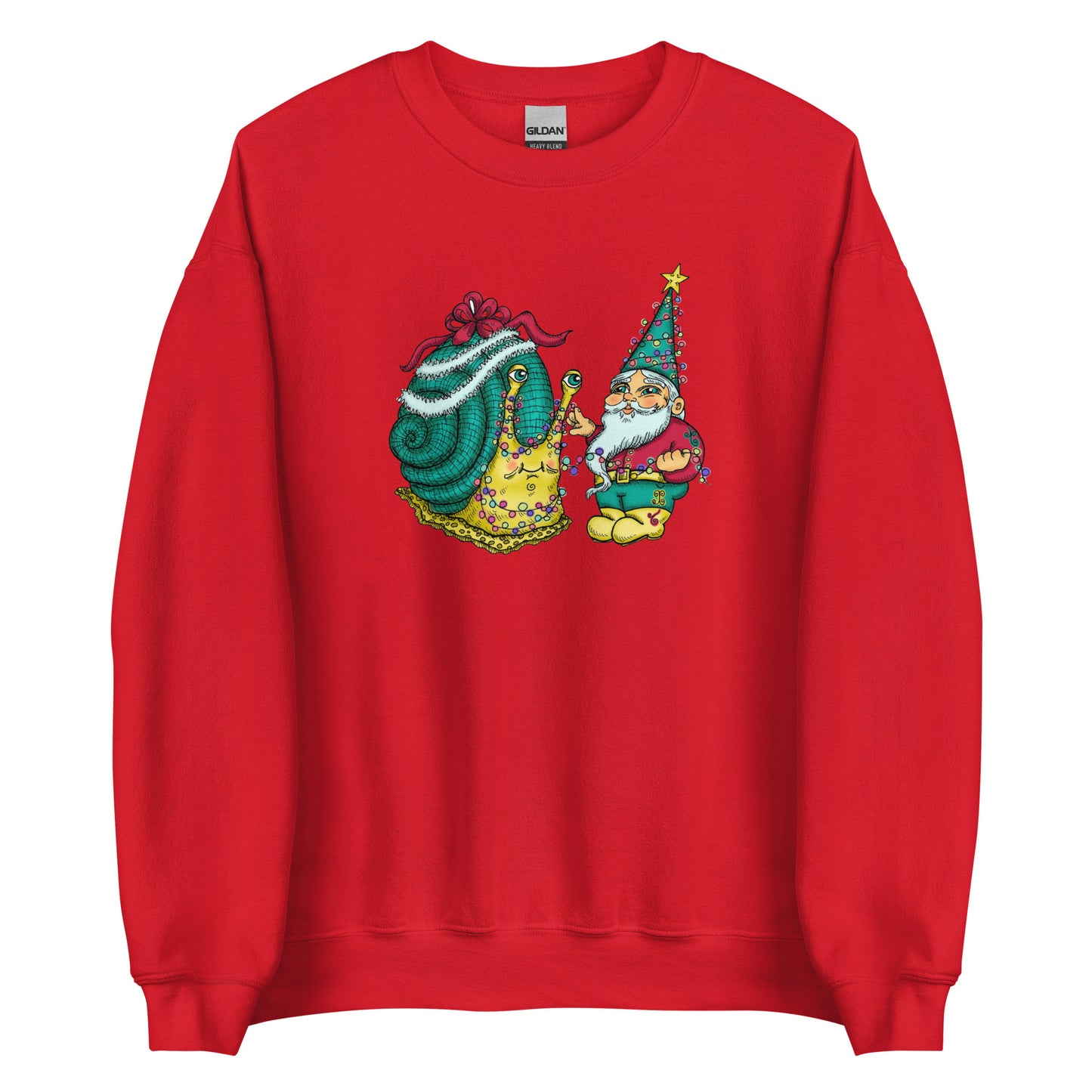 Christmas Snail Sweater