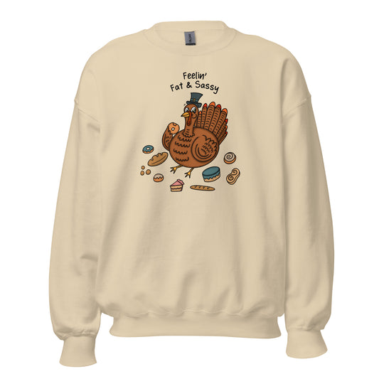 Sassy Thanksgiving Turkey Sweater