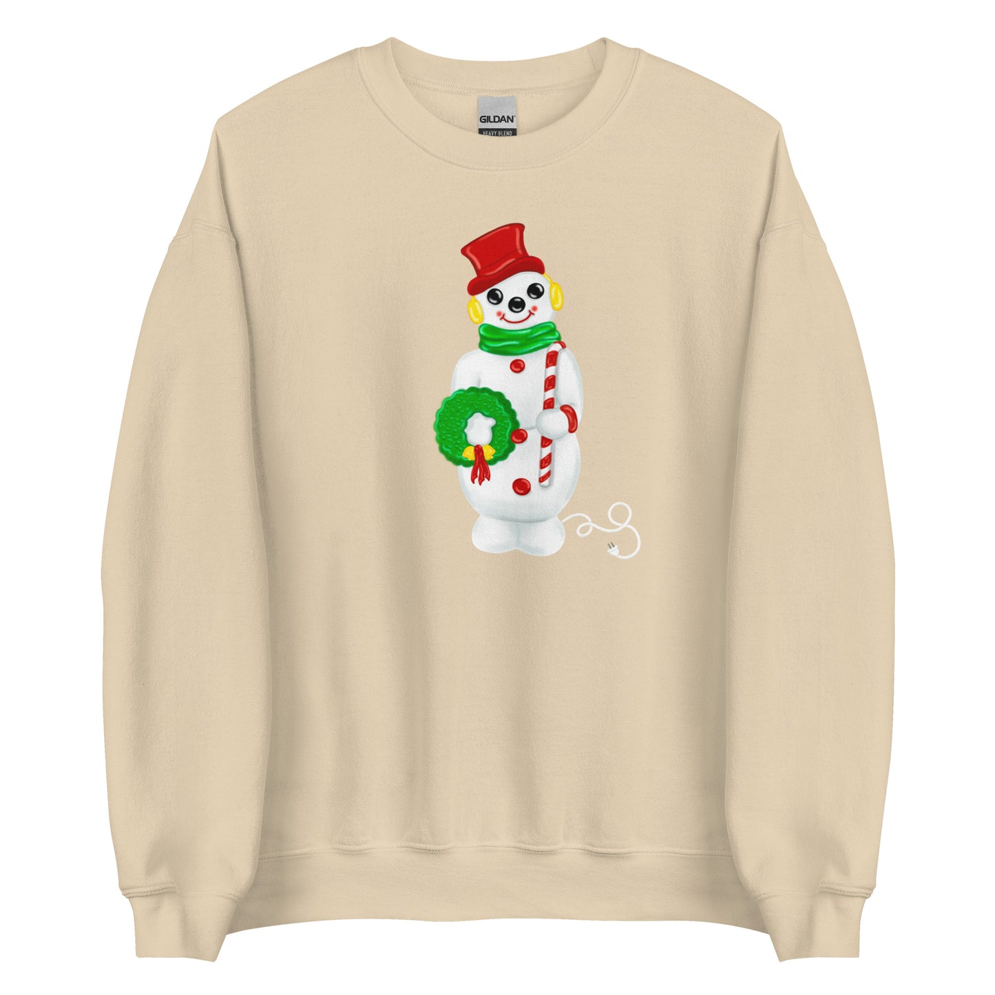 Vintage Frosty Blow Mold Sweater