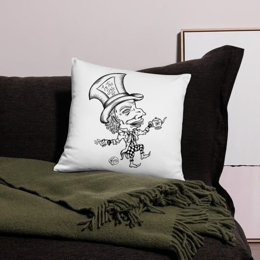 Mad Hatter Pillow